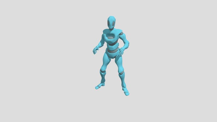 Animation of attack, Character from Heartbreaker 3D Model