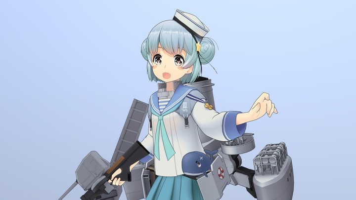 Kancolle 3DModel Collection MMDデータ集-