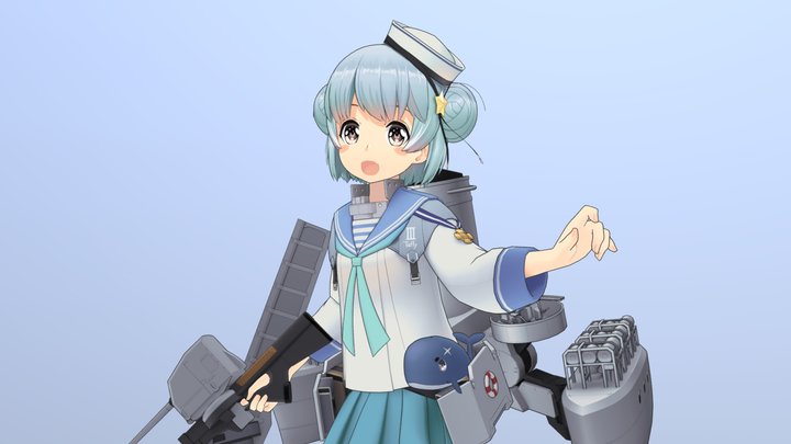 Kancolle 3D models - Sketchfab