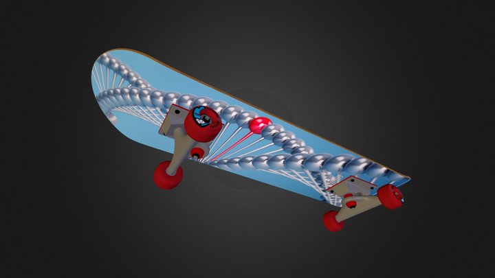 Skateboard 3D Model