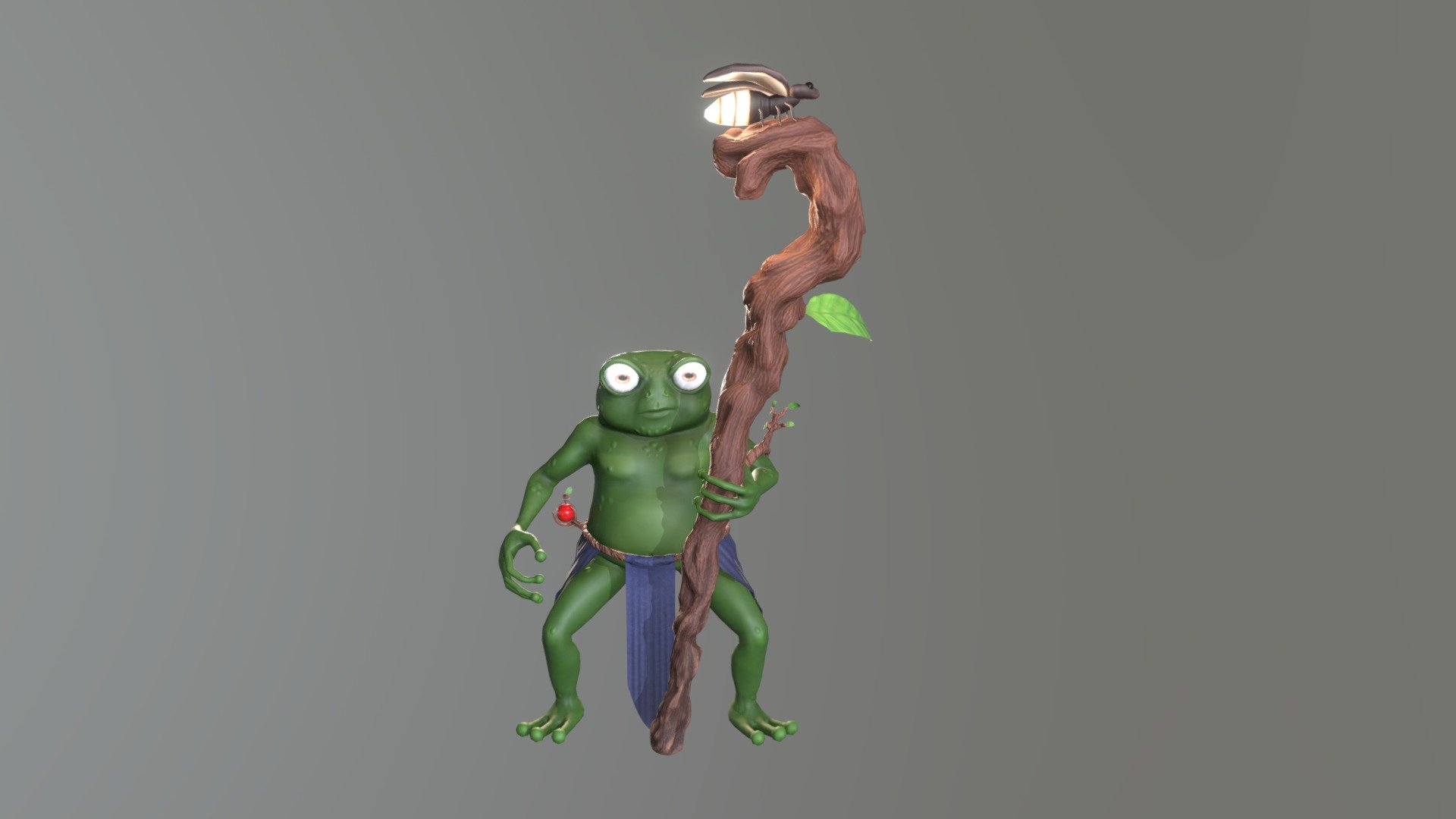 Stylized Humanoid Toad Wizard - 3D model by Cassiano.Godoi [47d0286 ...
