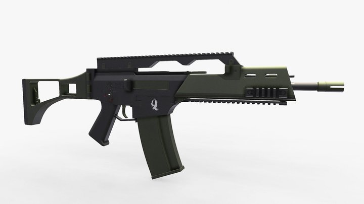 Hk G36C – Modello 3D gratuito STL