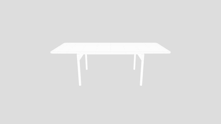 Fredericia POST Table 3D Model
