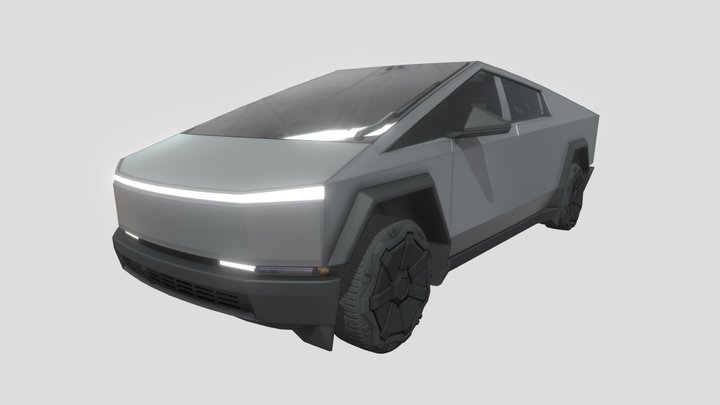Fortnite: Cybertruck 3D Model