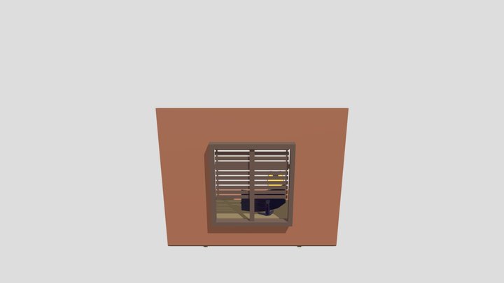 Simple Room 3D Model