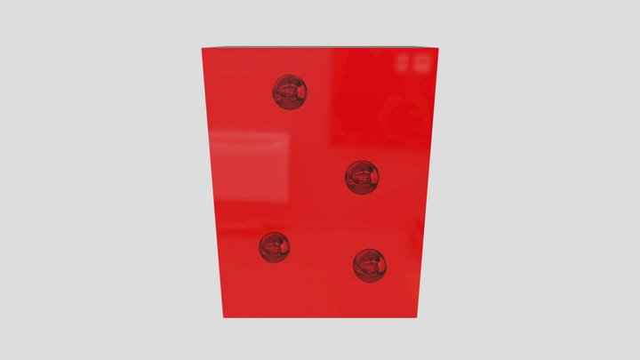 RO RESIN CAST BOOKEND 3D Model