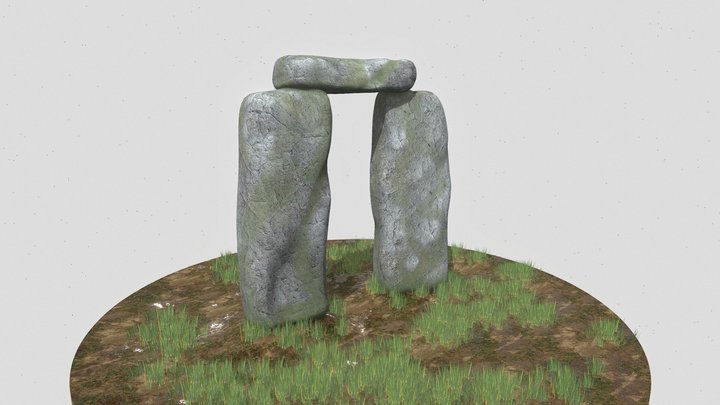 Stonehenge 3D Model