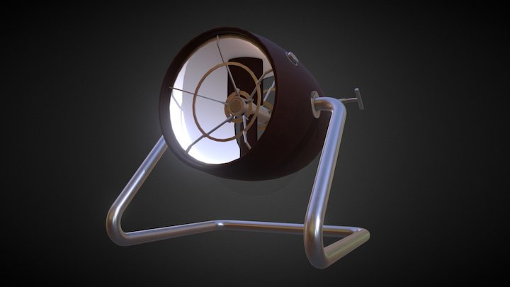 Ventilo portée 3D Model