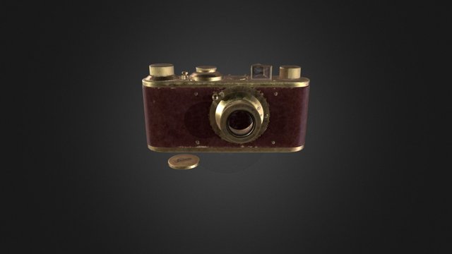 1930s Leica Luxus 3D Model