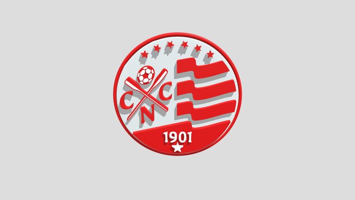 Logo Náutico 3D Model