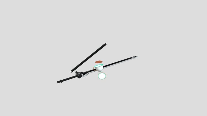 Kirito_ Sword_ Sve_3 3D Model