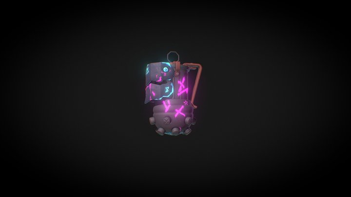 jinx grenade 3D Model