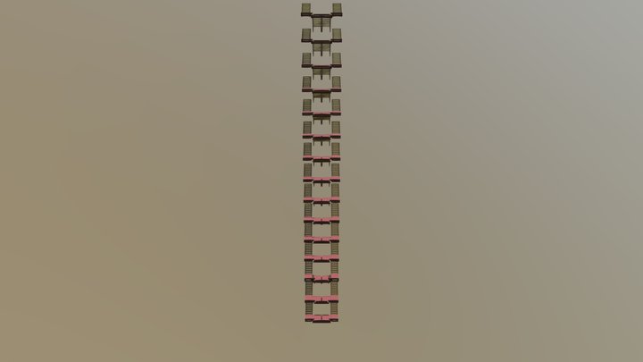 ESCALERA 100 BP TGR 3D Model
