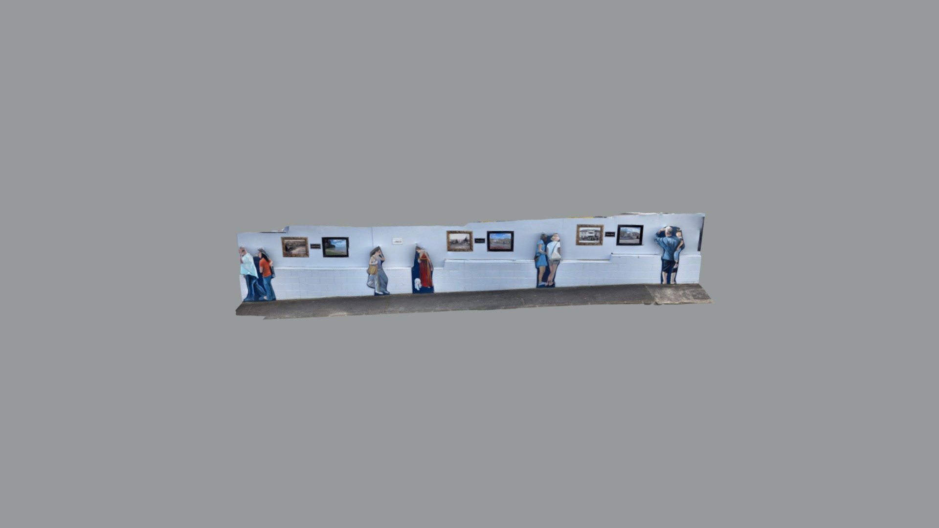 Howick past and present — Sketchfab embed 3D viewer