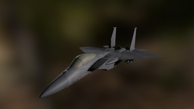 F-15C Eagle 3D Model