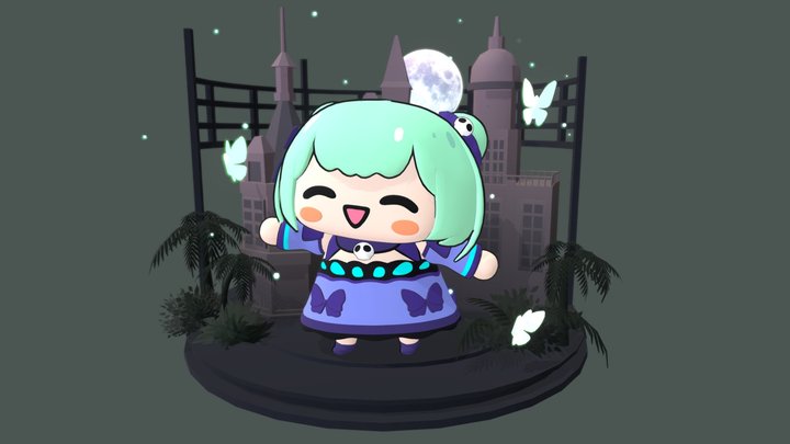 FuwaFuwaRushia 3D Model