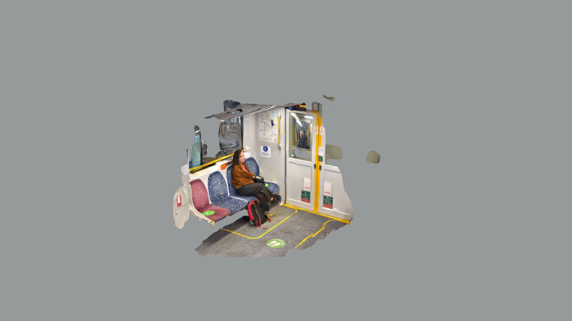 In the train