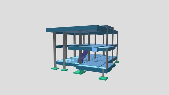 ESTRUTURAL DUPLEX 3D Model