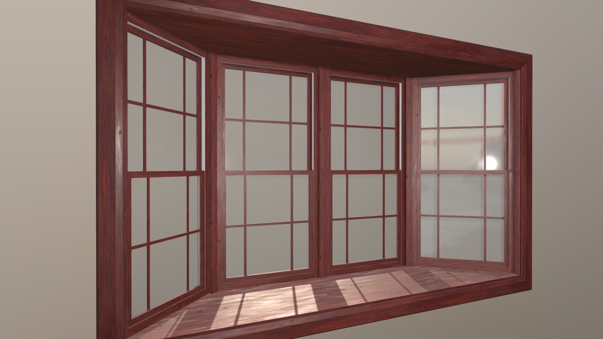 Bay Window Interior Buy Royalty Free 3D model by jimbogies [47d752e