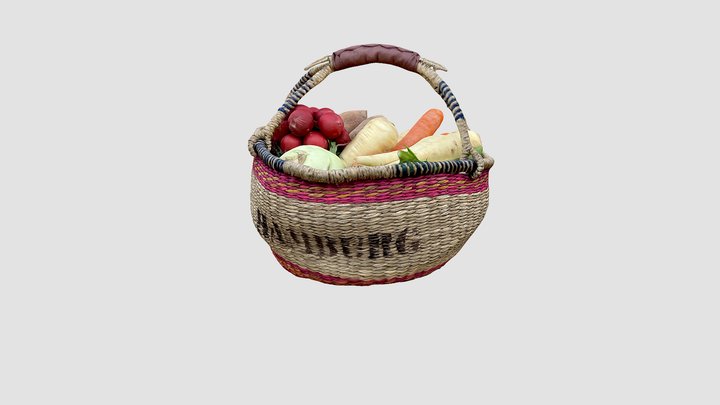 Vegetable basket 3D Model