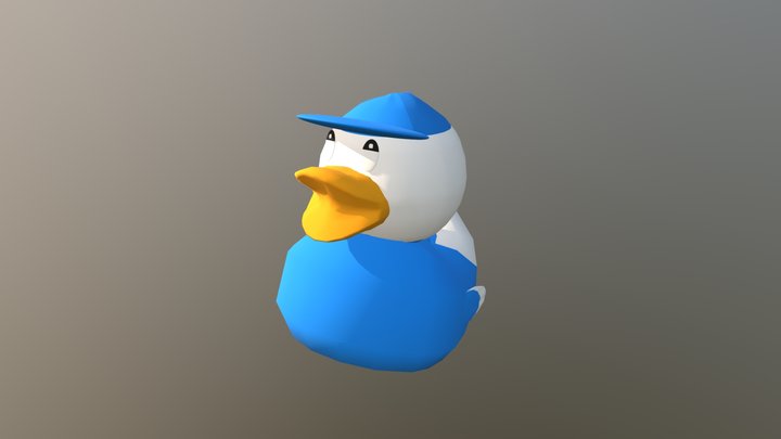 Rubber Duck - Dewey 3D Model