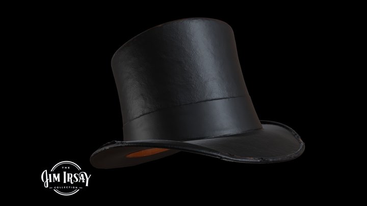 Harry S. Truman Top Hat 3D Model