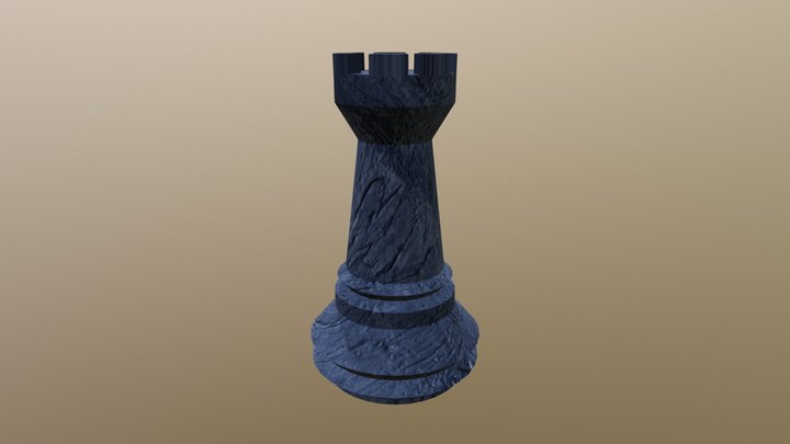 Torre Metal Fosco 3D Model