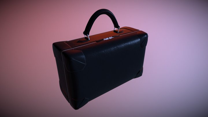 Hermes Bag Maxibox 3D Model