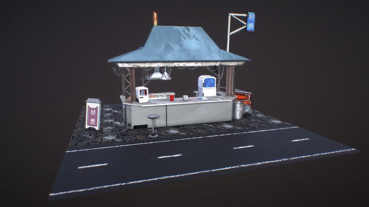 Buffet 3D models - Sketchfab