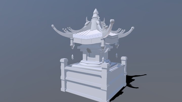 Chinese Fantasy01 3D Model