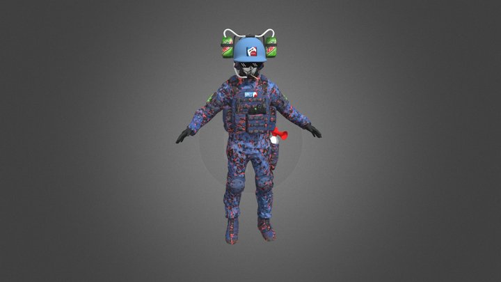 $MLG Mascot - MLChief 3D Model