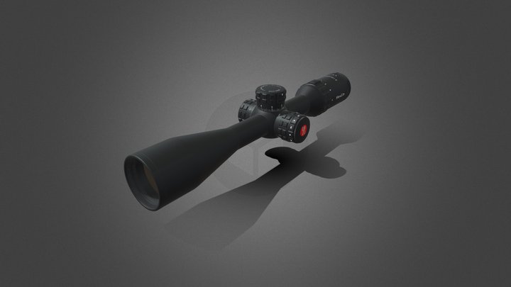 MewLite 3-15X44 SF IR 3D Model