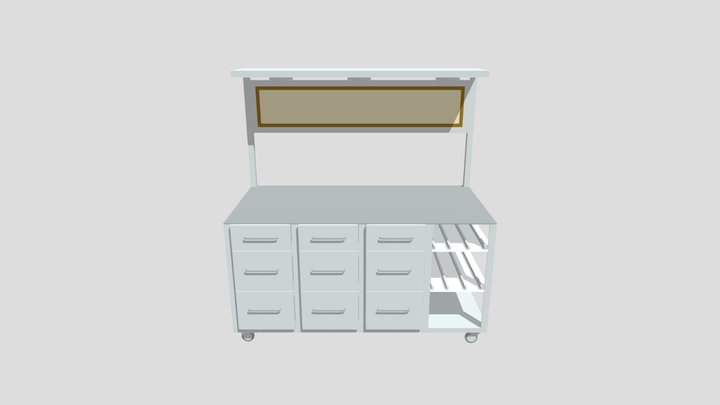 Bancada de Trabalho 3D Model