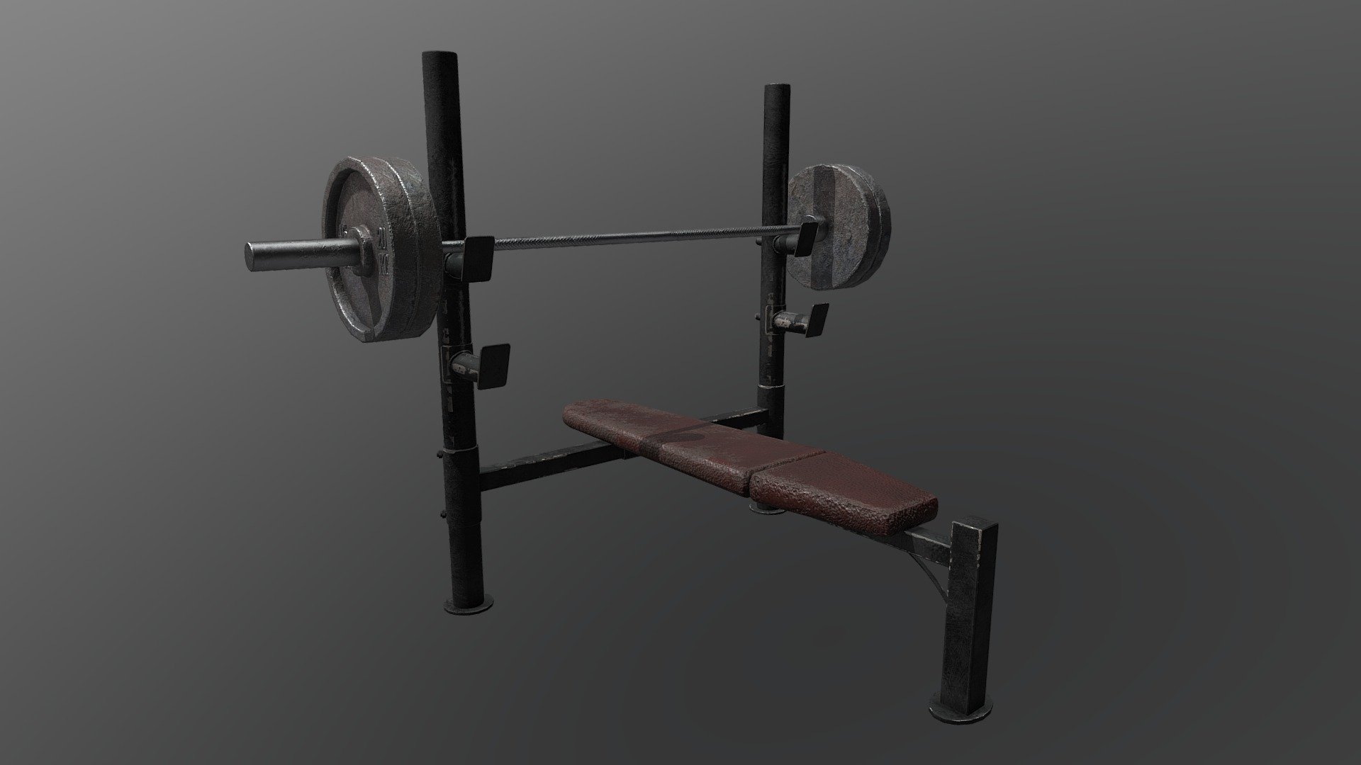 Weight Bench - Buy Royalty Free 3D model by Maxwell McCurry ...