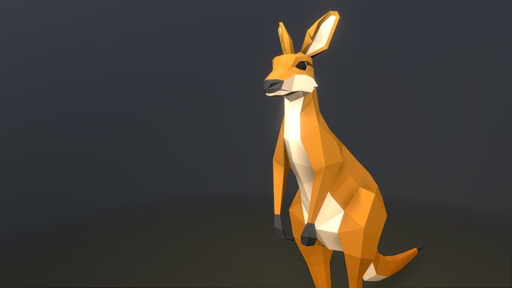 kangaroo 3D Model