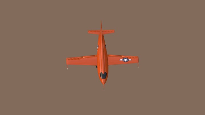 Bell-x-1 3D Model