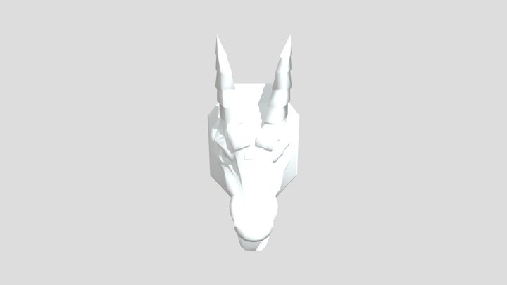 Daedroth head 3D Model