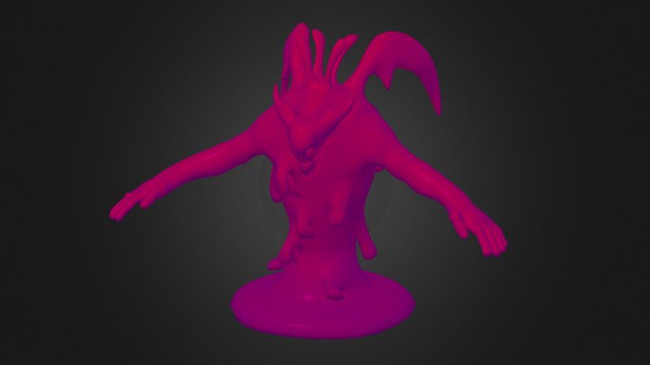 Venom from One piece 3D Model