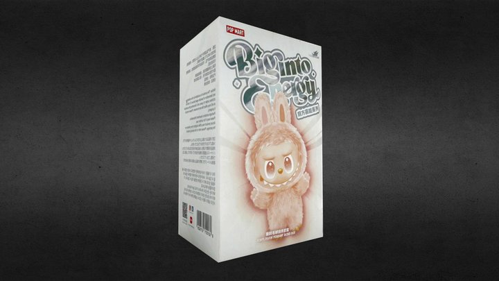 Labubu Box 3D Model