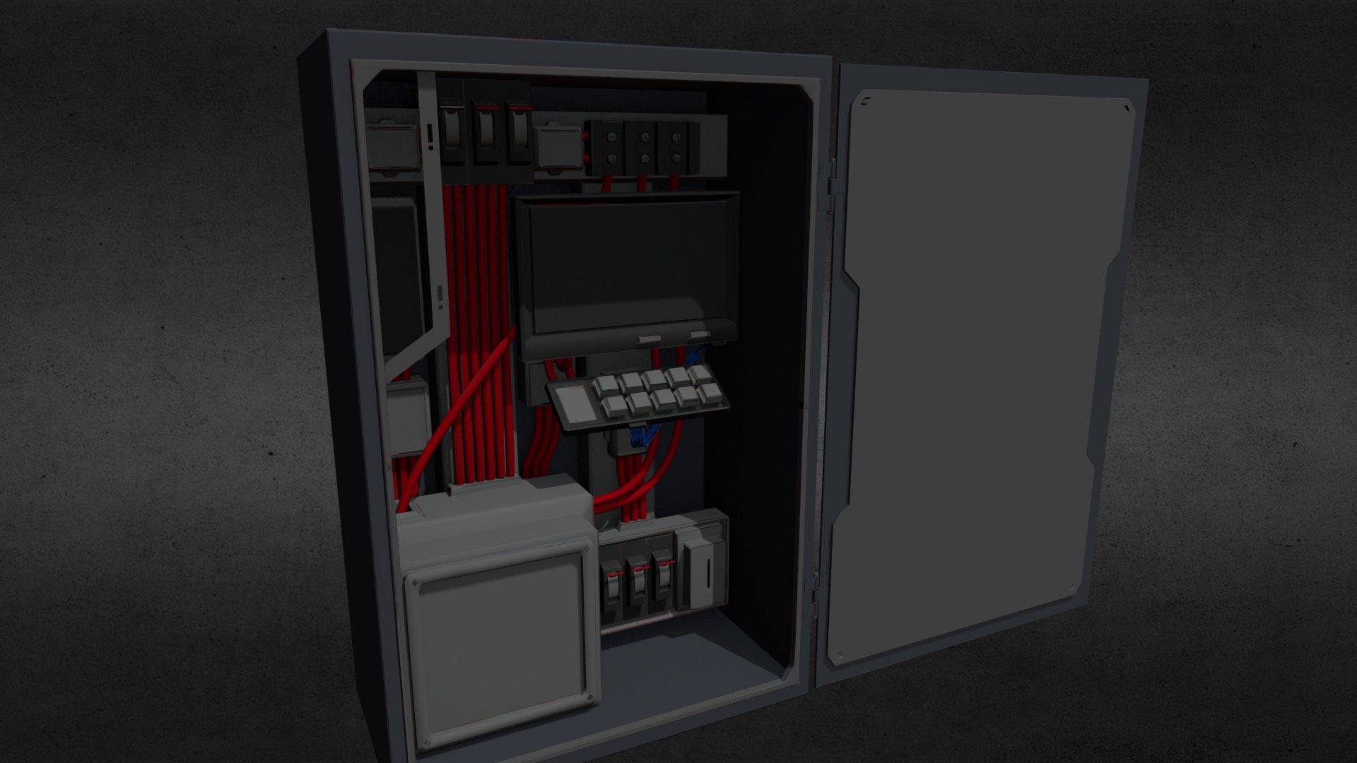 terminal - 3D model by Shelest_art [47e195d] - Sketchfab
