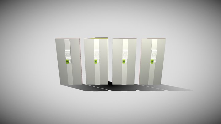 Enedis - Cloisons simples 3D Model