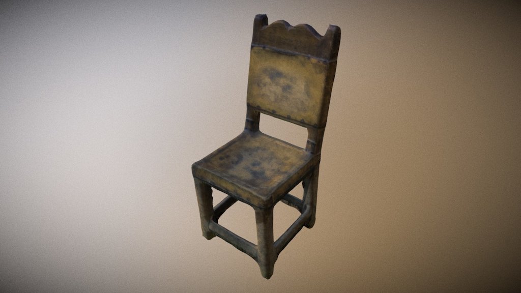 Old Chair (3d Scan) - 3d Model By Stevearagonsite (@stevearagon92 