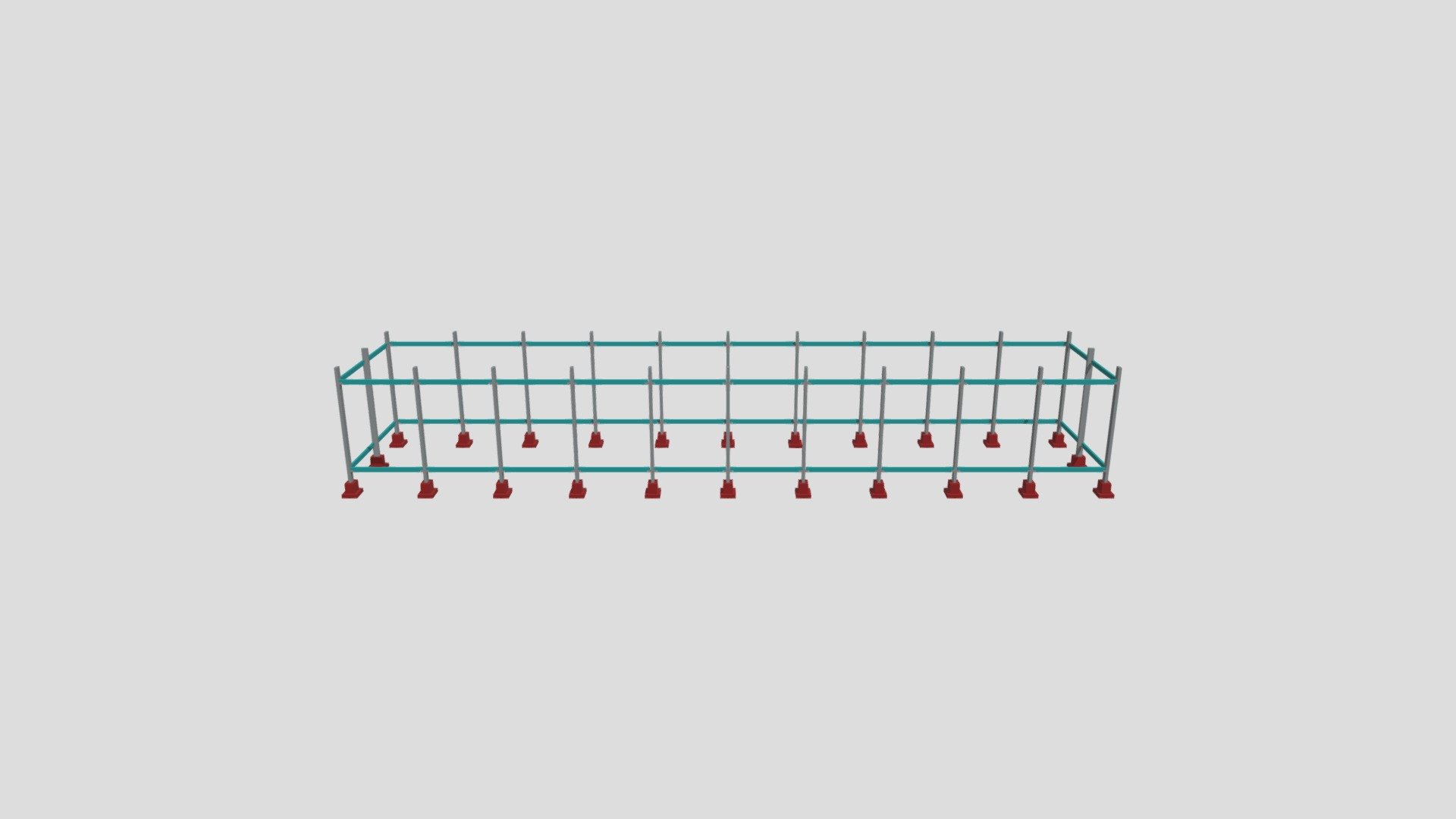 Modelagem Estrutural- Barracão 10x50