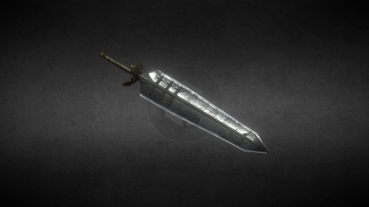 Demon Dweller Sword (BlackClover) 3D Model