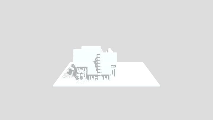 MinecraftHouse 3D Model