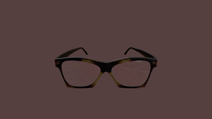 Gafas Fidel Castro 3D Model