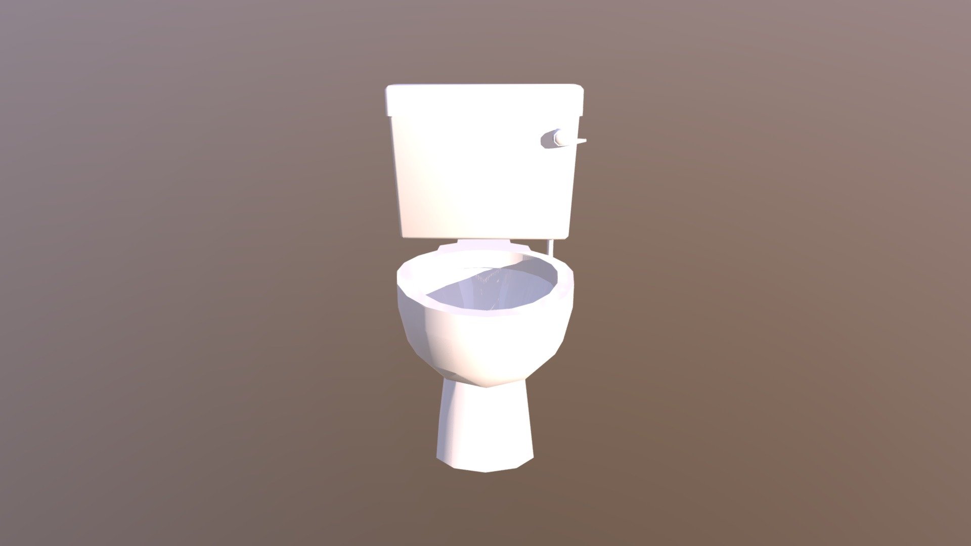 A Basic Toilet Close Coupled Style