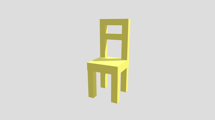 Стул 3D Model