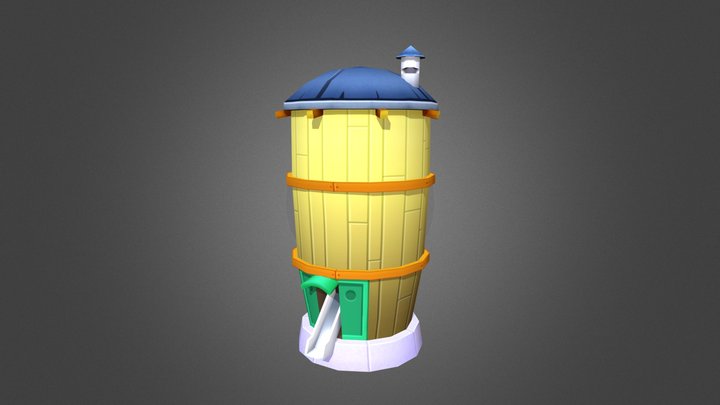Silo 3D Model