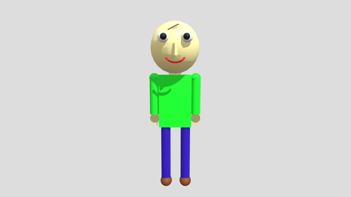 Baldi - A 3D model collection by kafireza014 - Sketchfab